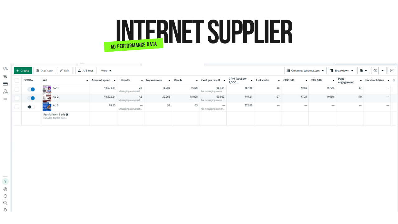 11 Internet Supplier