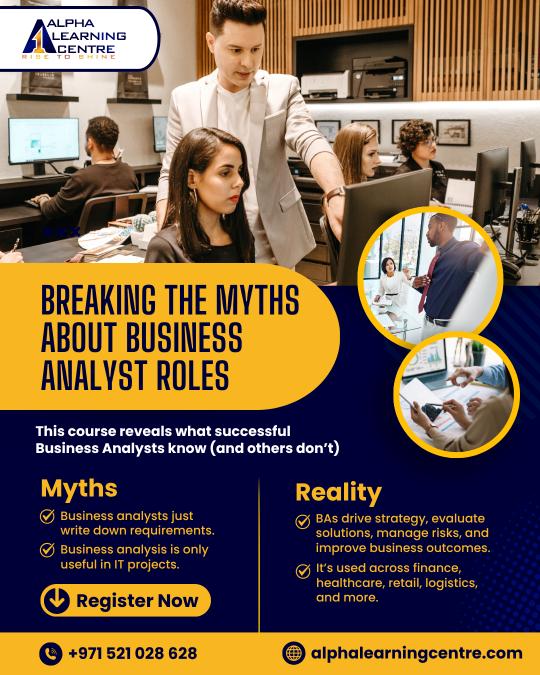Banner 10 – Myths About Business Analyst Roles