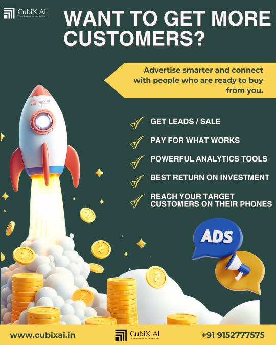 Cubix AI META ADS BANNER